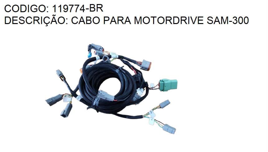 CABO PARA MOTORDRIVE SAM-300