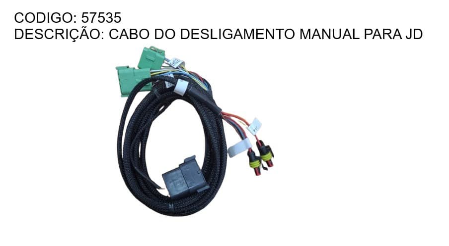 CABO DO DESLIGAMENTO MANUAL PARA JD
