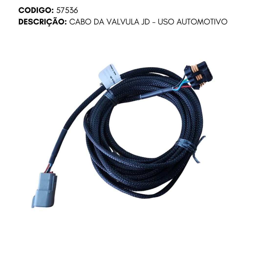 CABO DA VALVULA JD - USO AUTOMOTIVO