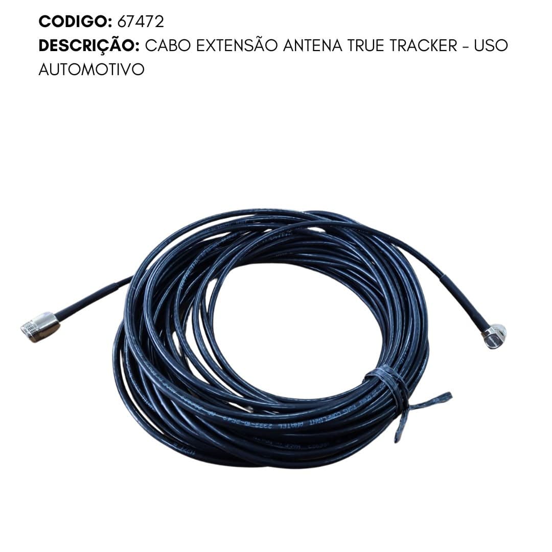 CABO EXTENSÃO ANTENA TRUE TRACKER - USO AUTOMOTIVO