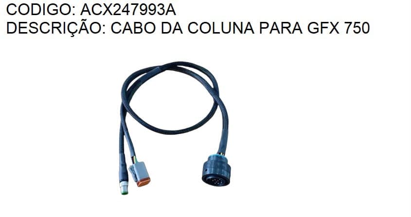 CABO DA COLUNA PARA GFX 750