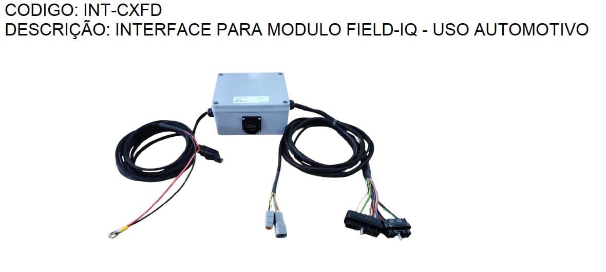 INTERFACE PARA MODULO FIELD-IQ - USO AUTOMOTIVO